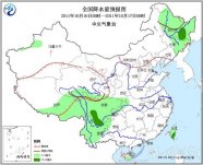 冷空氣東移 內(nèi)蒙古東北有雨雪降溫天氣 全國部分地