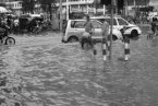 廣州暴雨冰雹 4月13日廣州市區(qū)普降暴雨并伴有雷電大