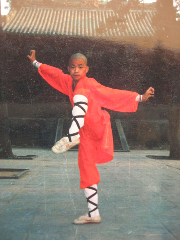 王寶強(qiáng)昔日少林寺習(xí)武照