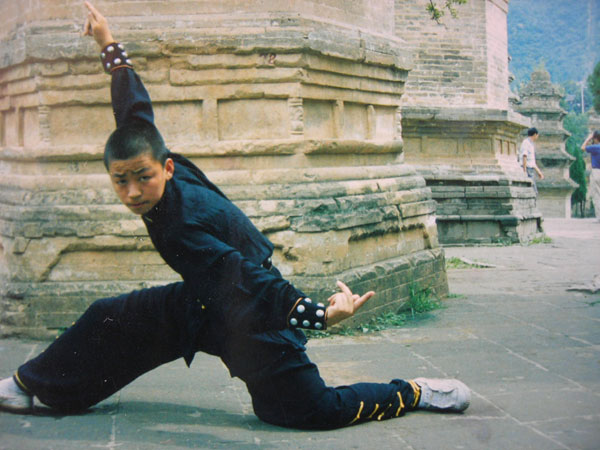 王寶強(qiáng)昔日少林寺習(xí)武照