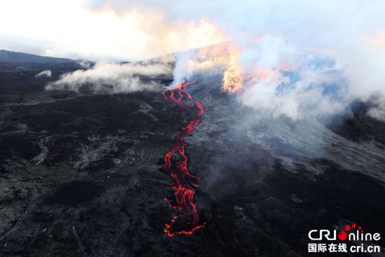 法國火山噴發(fā)