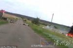 MH17墜毀畫面 馬航MH17客機(jī)墜毀時新畫面曝光