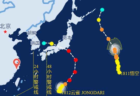 雙臺(tái)風(fēng)悟空云雀