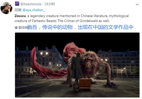 上古神獸圈粉無數(shù) 神奇動(dòng)物2上古神獸騶吾