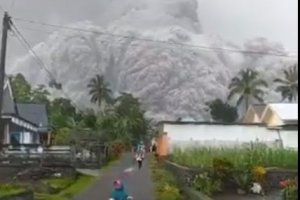 印尼火山噴發(fā)已造成34人死亡