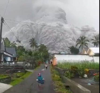 印尼火山噴發(fā)造成34人死亡