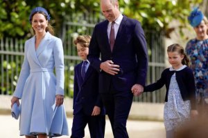 英國威廉王子和他的妻子凱特慶祝夏洛特公主七歲生
